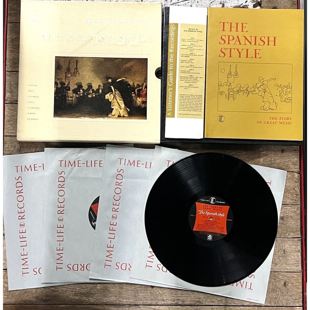 The Story of Great Music The Spanish Style 4LP Boxset Time-Life